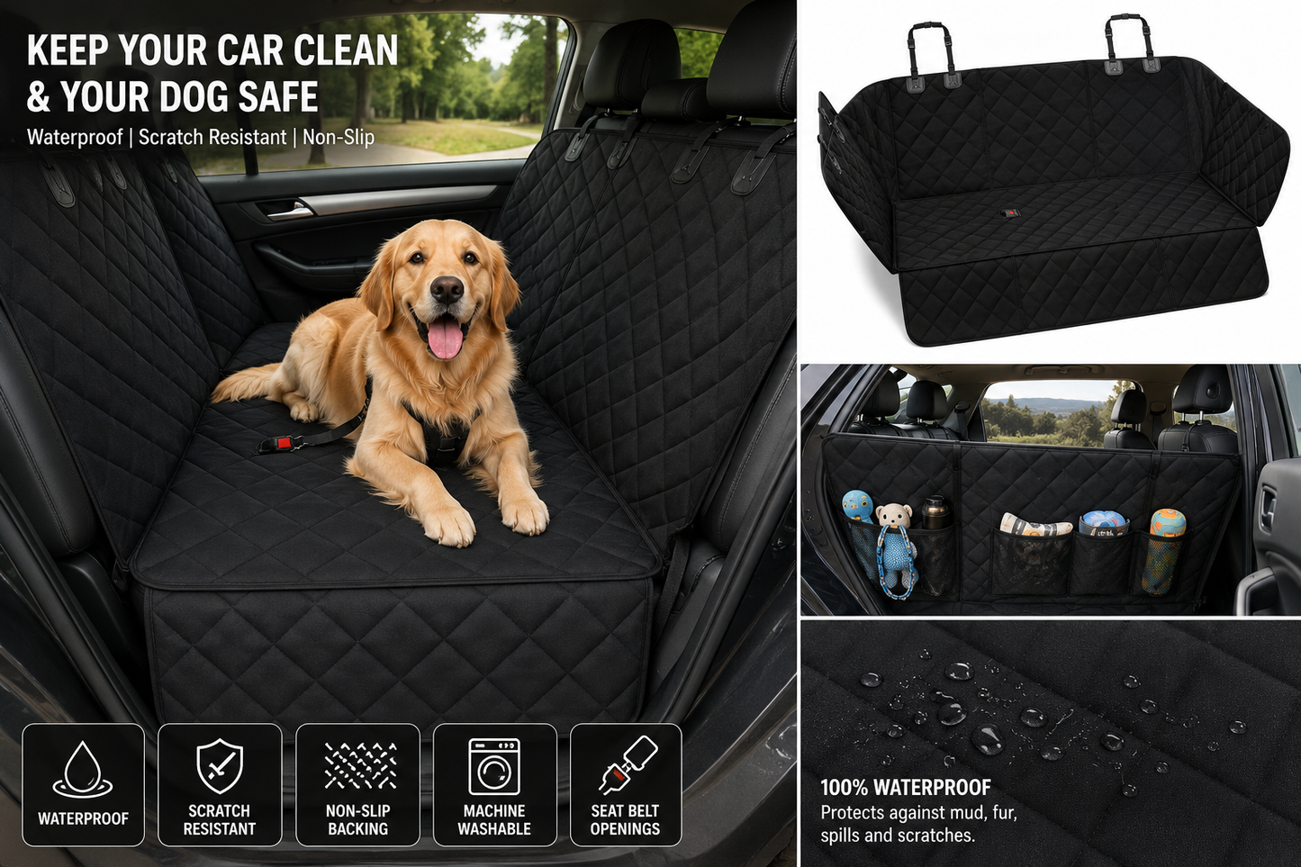 PawVoyage™ Journey Seat Protector