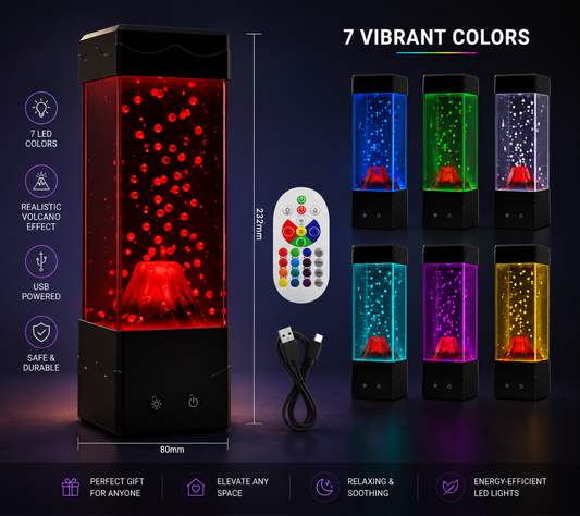 AuraFlow™ Volcano Lamp